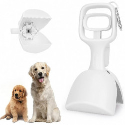 Pet Pooper Scoopers, Portable Dog Pooper Scooper With Bag Dispenser Waste Picker For Dirt, Gravel