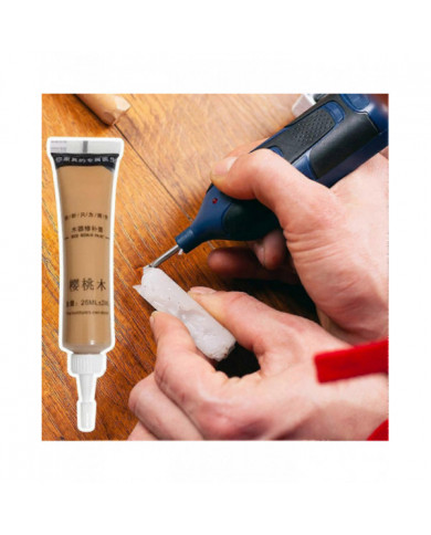 25g Peinture Bois Réparation Pâte Trous Restauration Pâte De Finition Pour Armoires Bureaux