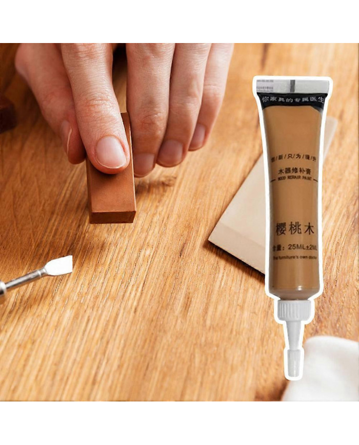 25g Peinture Bois Réparation Pâte Trous Restauration Pâte De Finition Pour Armoires Bureaux