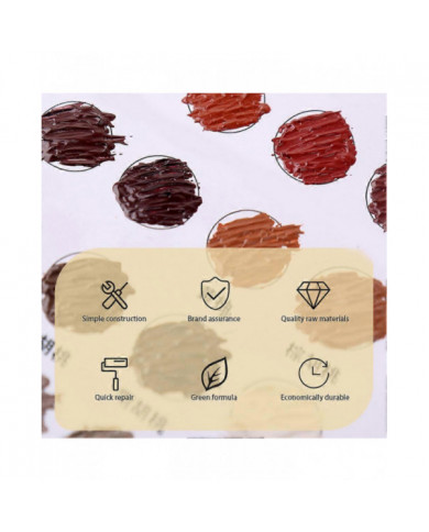 25g Peinture Bois Réparation Pâte Trous Restauration Pâte De Finition Pour Armoires Bureaux