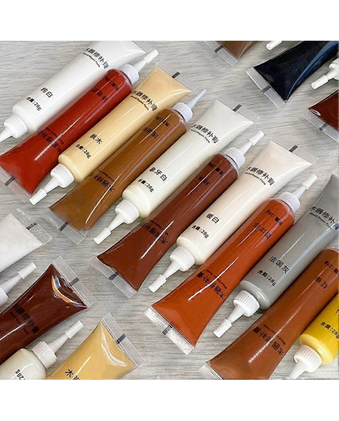25g Peinture Bois Réparation Pâte Trous Restauration Pâte De Finition Pour Armoires Bureaux