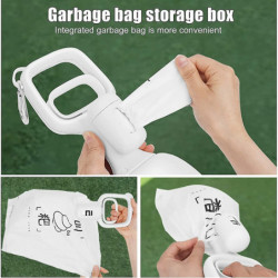 Pet Pooper Scoopers, Portable Dog Pooper Scooper With Bag Dispenser Waste Picker For Dirt, Gravel