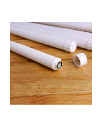 Lot De 10 Bougies Coniques À Led À Piles Avec Télécommande, Bougies De Salle À Manger Ivoire Finition Cire Lisse, [...]