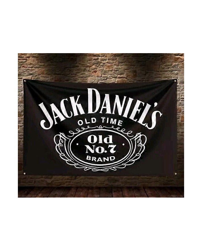 Jack Daniels Workshop/Manca ve Advertising Fan Flag/Banner Style 63
