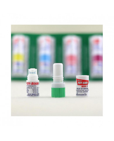 1 PC Thaïlande Huit Tubes Immortels Nez Rafraîchissant Cerveau Bar Menthe Tube Menthe Tube Anti-sommeil Artefact