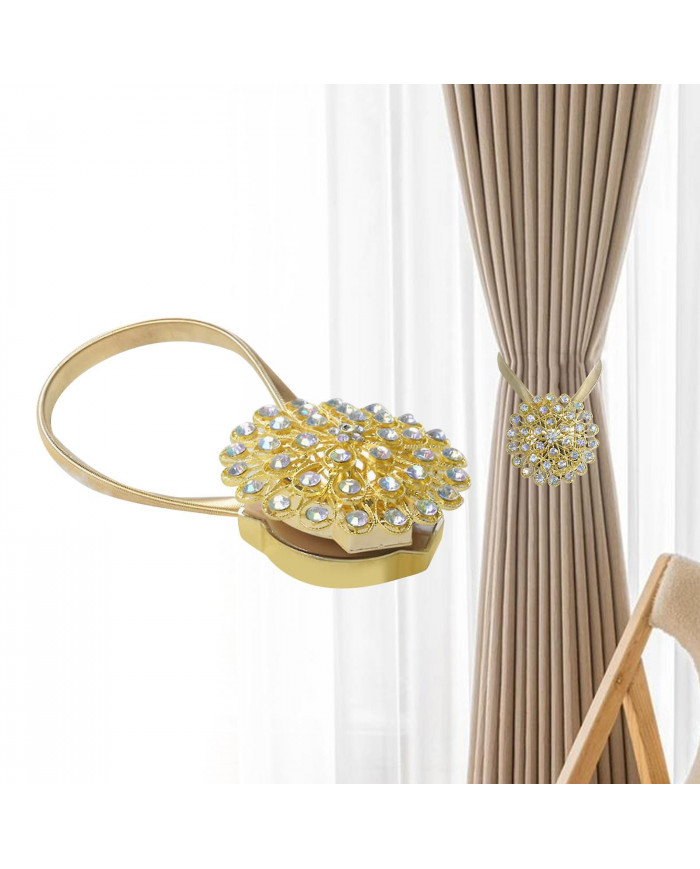Magnetic Curtain Tiebacks Simple Curtain Holdbacks for Window Office Kitchen