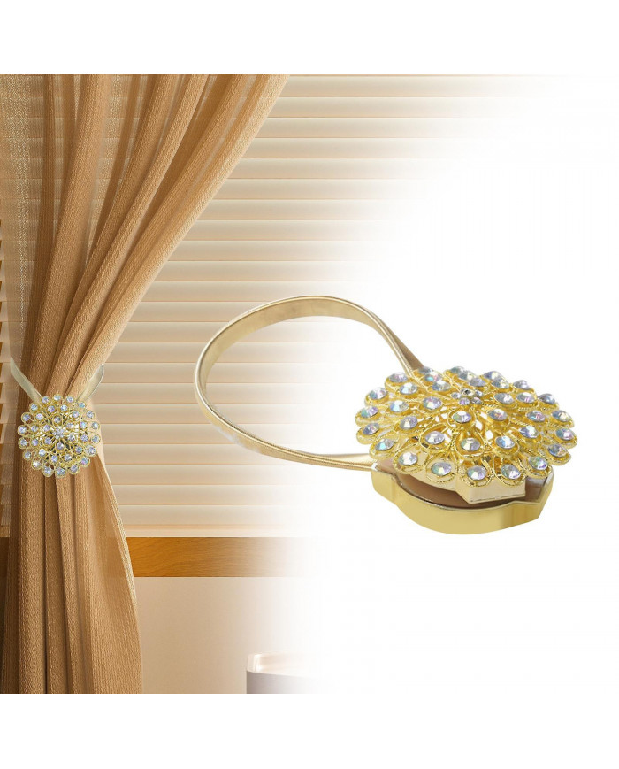 Magnetic Curtain Tiebacks Simple Curtain Holdbacks for Window Office Kitchen