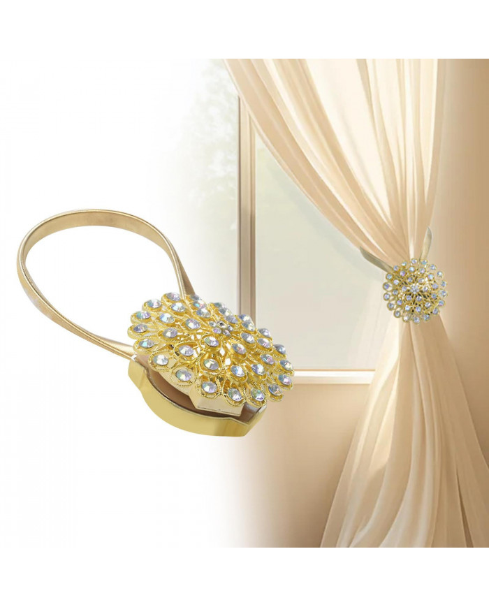 Magnetic Curtain Tiebacks Simple Curtain Holdbacks for Window Office Kitchen