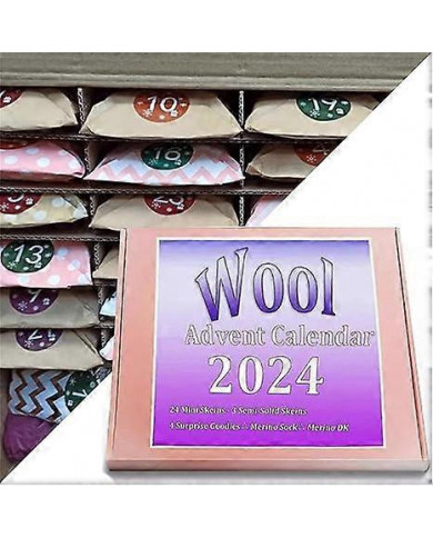 Calendrier de l’Avent en laine 2024, Calendrier de l’Avent en crochet, Calendrier de l’Avent en maille 2024, [...]