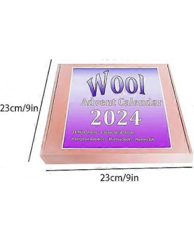 Calendrier de l’Avent en laine 2024, Calendrier de l’Avent en crochet, Calendrier de l’Avent en maille 2024, [...]