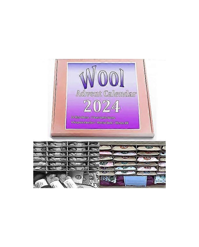 Calendrier de l’Avent en laine 2024, Calendrier de l’Avent en crochet, Calendrier de l’Avent en maille 2024, [...]