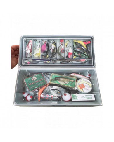 Calendrier de l’Avent Pêche Compte à rebours de Noël 24 jours Leurres de pêche Set Blind Box pour pêcheur Adulte [...]