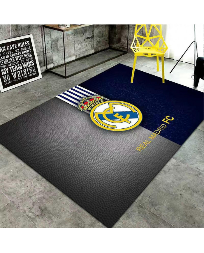 Tapis carrés vintage Tapis doux antidérapant à haute absorption d’eau pour salle d’étude-bon