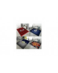 Tapis carrés vintage Tapis doux antidérapant à haute absorption d’eau pour salle d’étude-bon