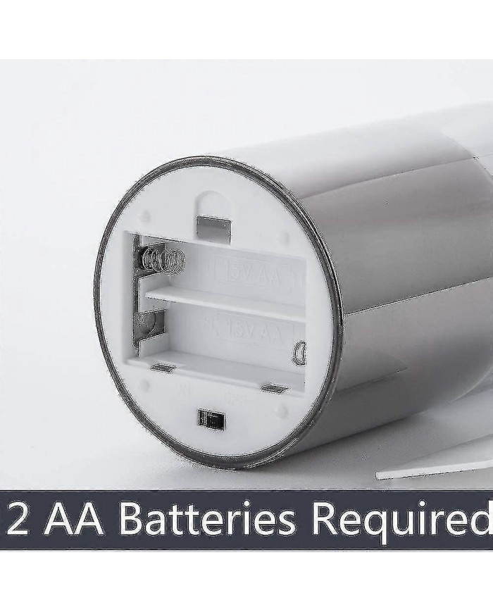 Bougies scintillantes sans flamme en verre gris argenté avec télécommande, 3 pack réalistes led fausses bougies 3 [...]