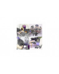 Sac de 25 sachets Sachets de lavande séchée Fleur de lavande Sachets de lavande