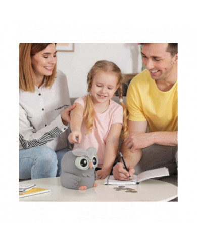 Tirelire, tirelire numérique hibou, boîte d’économie d’argent avec comptage automatique pour les garçons, les [...]