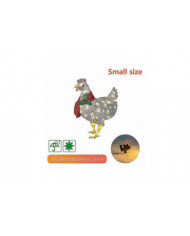 Cour Noël Led Night Lights Lumière solaire Extérieur Jardin Décoration Ornements Poulet Poule Glowing Pastoral [...]
