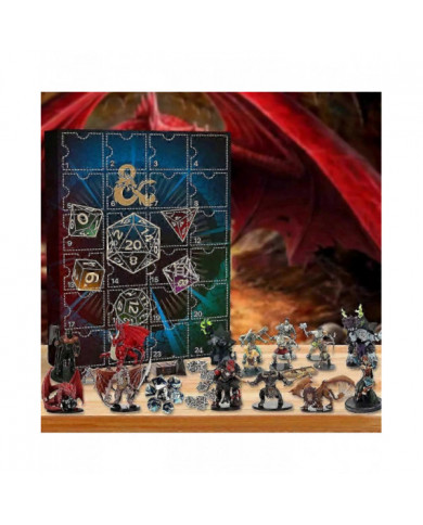 Donjons Dragons Calendrier de l’Avent 2024 Noël 24 Jours Compte à rebours Jeu Figurines Poupée Modèle Jouet [...]