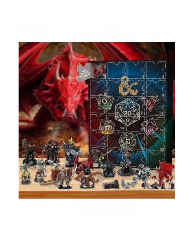 Donjons Dragons Calendrier de l’Avent 2024 Noël 24 Jours Compte à rebours Jeu Figurines Poupée Modèle Jouet [...]
