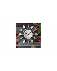 Modern Cutlery Knife Fork Spoons Quartz Wall Clock Analog Home Office Decoration