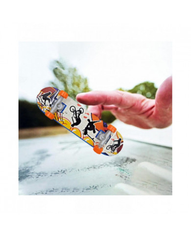 Finger Skateboards Calendrier de l’Avent, compte à rebours de Noël Mini Finger Toys Set avec vélos Patins à glace