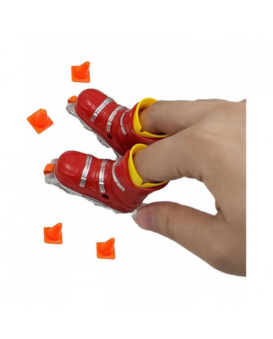 Finger Skateboards Calendrier de l’Avent, compte à rebours de Noël Mini Finger Toys Set avec vélos Patins à glace