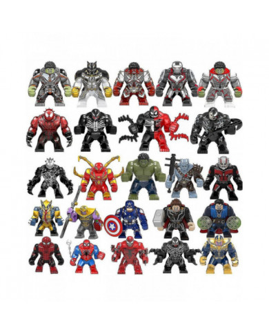 28 Stile Anime Figura Wolverine La Cosa Spide Building Blocks Rman Thor Giocattoli Per I Bambini Ragazzo Ragazze [...]