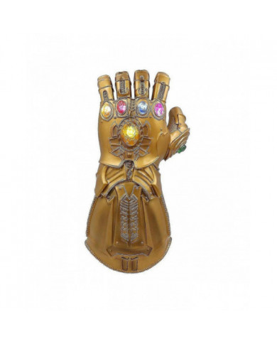 Led Light Up Thanos Infinity Gauntlet pour le poing électronique Gants en Pvc avec piles