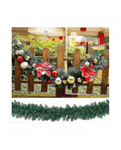 70% de réduction -70% de réduction -Couronne de Noël avec lumières de fées LED - 270 cm - Couronne de Noël [...]