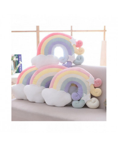 Peluche Sky Oreillers Candy Couleur Arc-en-ciel Nuage Star Lune Coussin Siège Jeter Oreiller Jouet Pour Enfant [...]