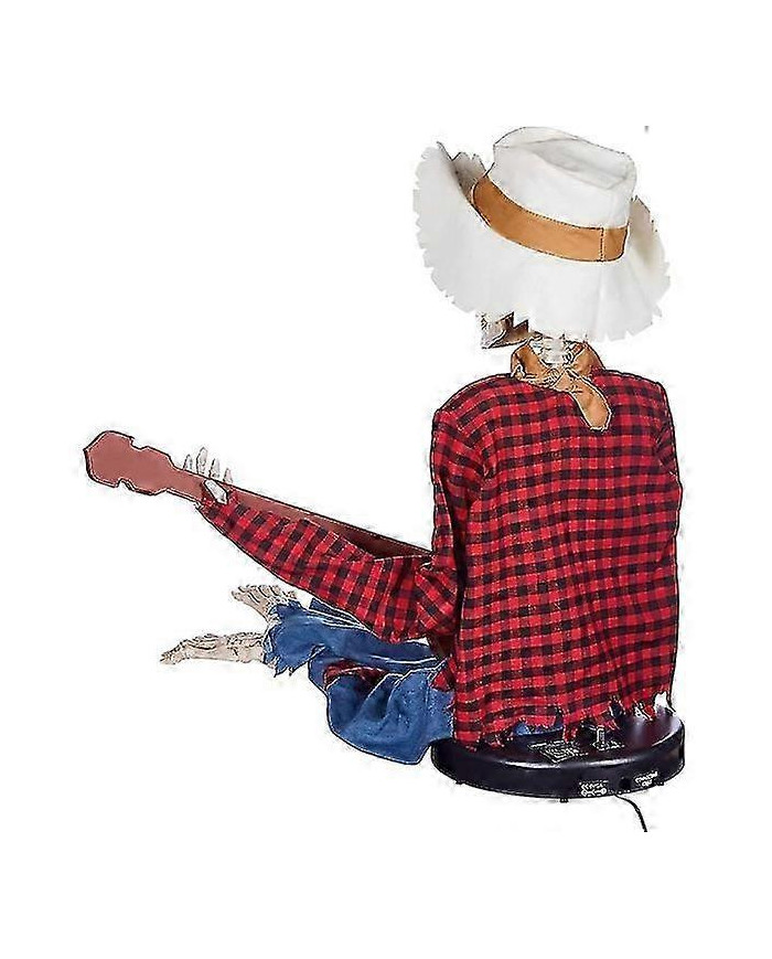 Squelettes de banjo animés d’Halloween, décoration de la maison, squelettes de banjo, décoration intérieure [...]