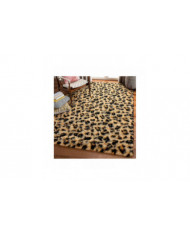 NOAHAS Tapis imprimé léopard moelleux Tapis imprimés guépard Tapis imprimés doux et confortables pour chambre à [...]