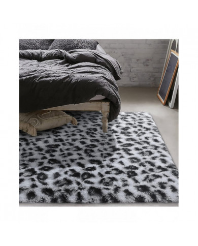 NOAHAS Tapis imprimé léopard moelleux Tapis imprimés guépard Tapis imprimés doux et confortables pour chambre à [...]