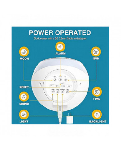 Soleil & Lune Lever Enfants Réveil Enfants Enfants S Sommeil Entraîneur Sommeil Sommeil Machine Réveil Lumière & [...]