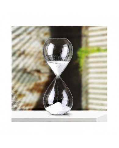 Sabliers en verre de personnalité - 5/30/60 minutes Sablier rond
