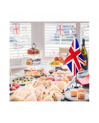 14x21cm Mini drapeau de la Pologne Bannière Réunion Salle de réunion Table Support de bureau Pôle en acier [...]