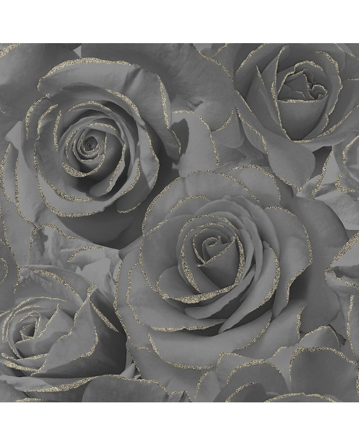 Madison Rose Glitter Papier peint Muriva