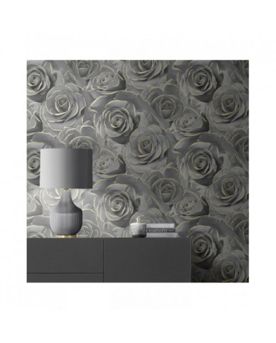 Madison Rose Glitter Papier peint Muriva