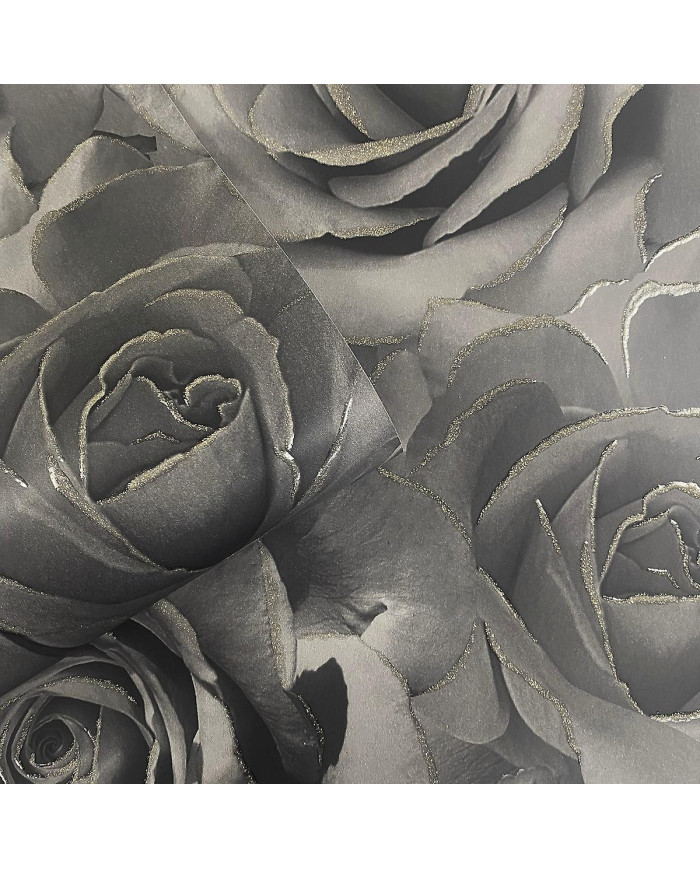 Madison Rose Glitter Papier peint Muriva