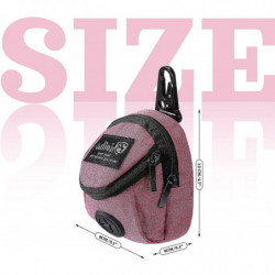 2 Pieces Dog Treats Bag Pet Poop Treat Bag Holder Dog Poop Treat Bag Dispenser Outdoor Holder Carrier Dog Waste [...]