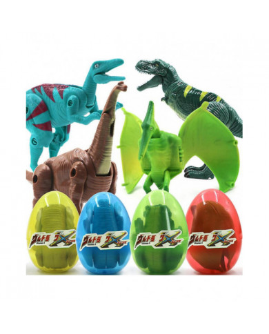 4 Pcs Dinosaure Oeuf Jouet Indominus Rex Figurines Animales Triceratops Stegosaurus Dinosaure Figurine Dino Oeuf
