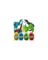 4 Pcs Dinosaure Oeuf Jouet Indominus Rex Figurines Animales Triceratops Stegosaurus Dinosaure Figurine Dino Oeuf