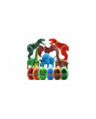4 Pcs Dinosaure Oeuf Jouet Indominus Rex Figurines Animales Triceratops Stegosaurus Dinosaure Figurine Dino Oeuf