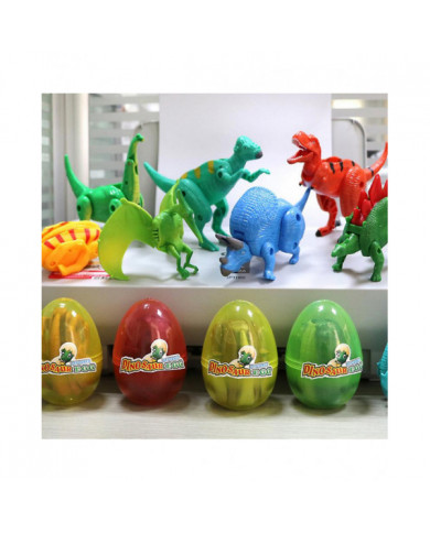 4 Pcs Dinosaure Oeuf Jouet Indominus Rex Figurines Animales Triceratops Stegosaurus Dinosaure Figurine Dino Oeuf