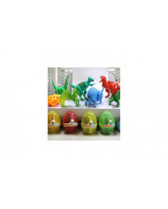 4 Pcs Dinosaure Oeuf Jouet Indominus Rex Figurines Animales Triceratops Stegosaurus Dinosaure Figurine Dino Oeuf