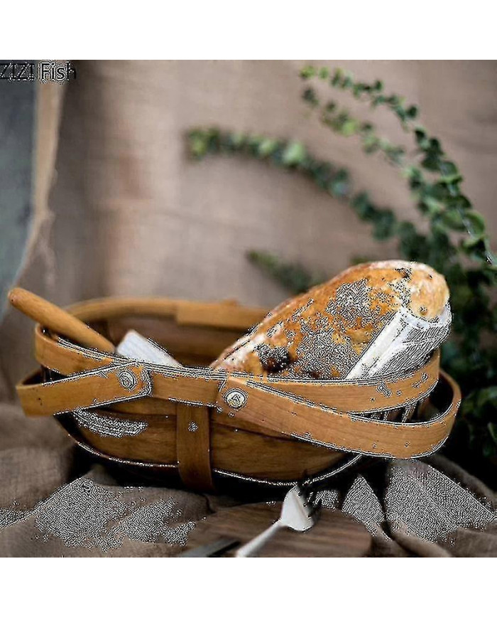 2024 Nouveau panier de fruits et légumes de jardin en bois : Sussex Trug - Décoration de jardin à la maison (m) - [...]