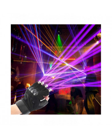 Gants Laser RVB Multi-lignes 4 Têtes Disco Laser Dj Beam Lumière de scène pour le spectacle de danse des doigts [...]