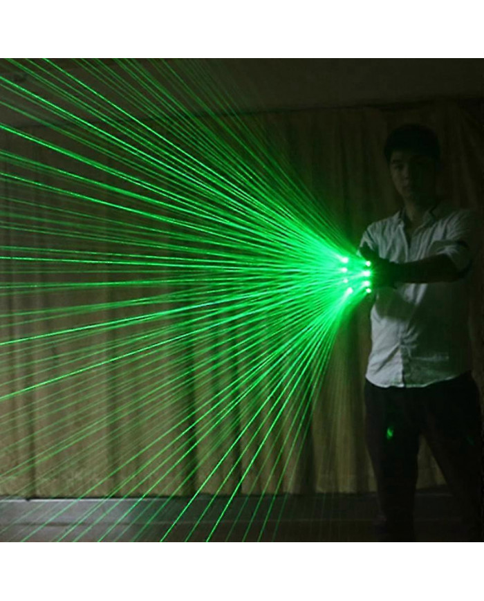 Gants Laser RVB Multi-lignes 4 Têtes Disco Laser Dj Beam Lumière de scène pour le spectacle de danse des doigts [...]