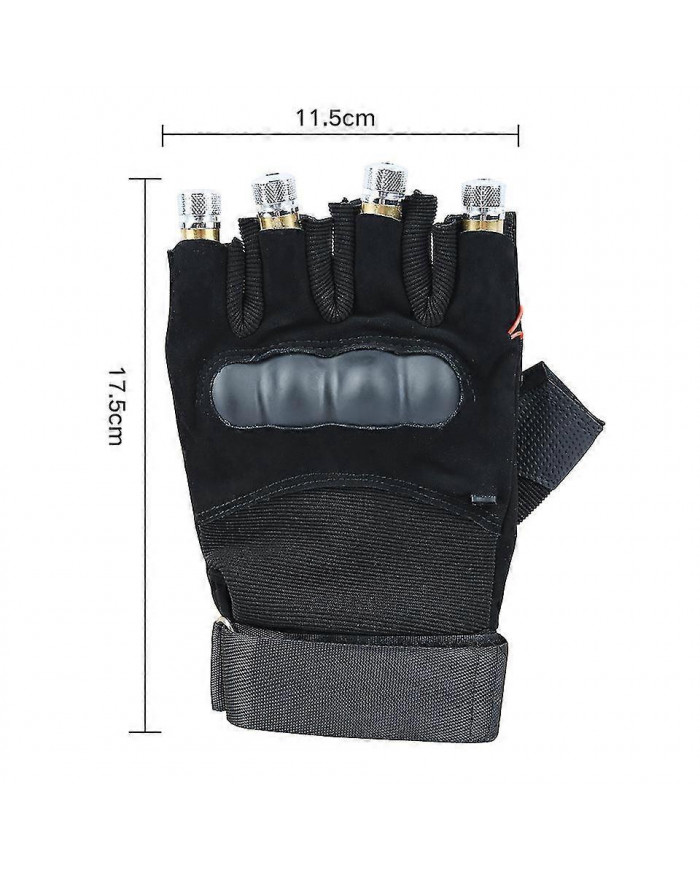 Gants Laser RVB Multi-lignes 4 Têtes Disco Laser Dj Beam Lumière de scène pour le spectacle de danse des doigts [...]